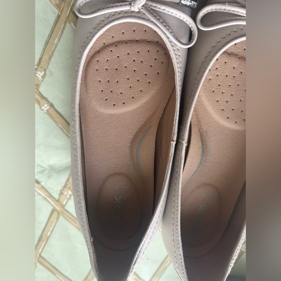 Geox Light Pink Leather Ballet Flats - Picture 6 of 8